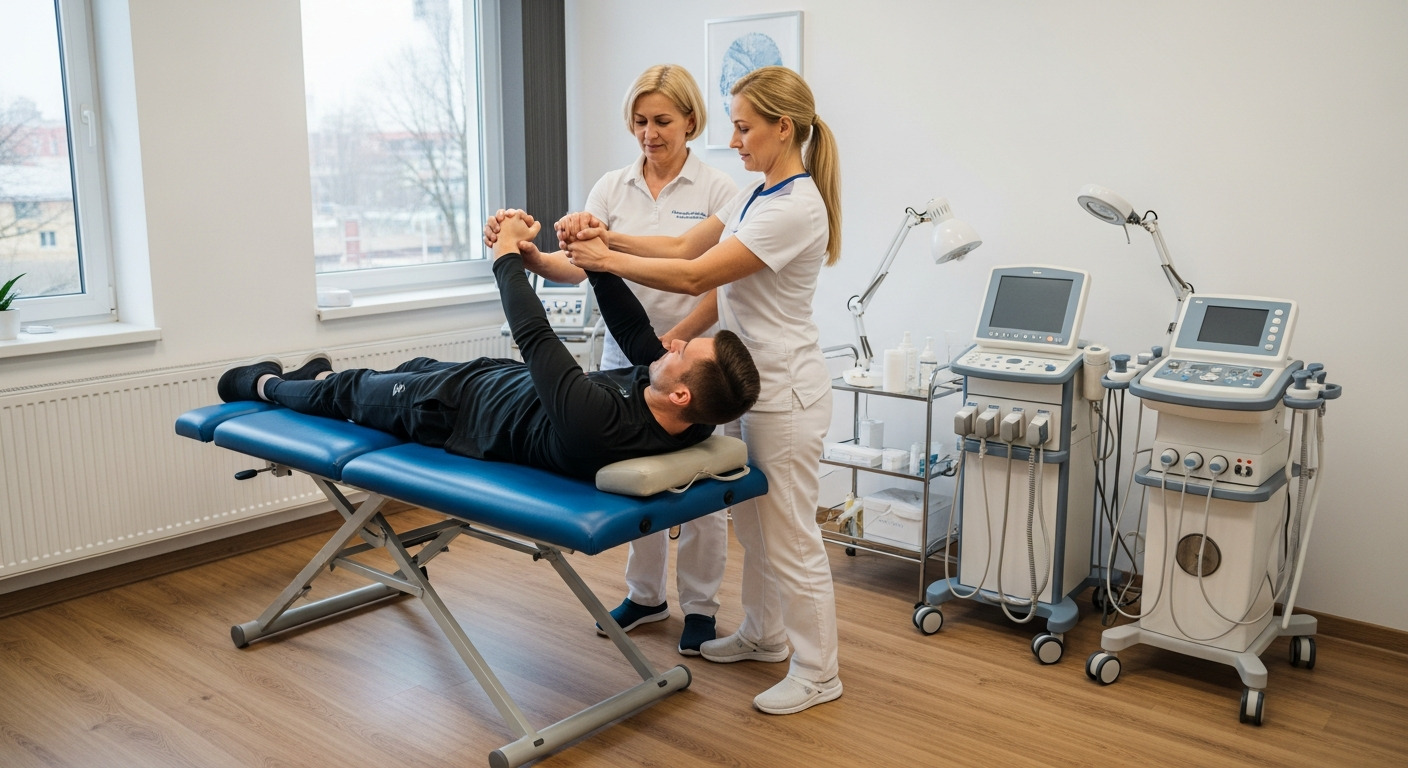 Fizjoterapia kręgosłupa to indywidualna terapia manualna i ćwiczenia prowadzone przez fizjoterapeutę, aby zmniejszyć ból i poprawić ruchomość.